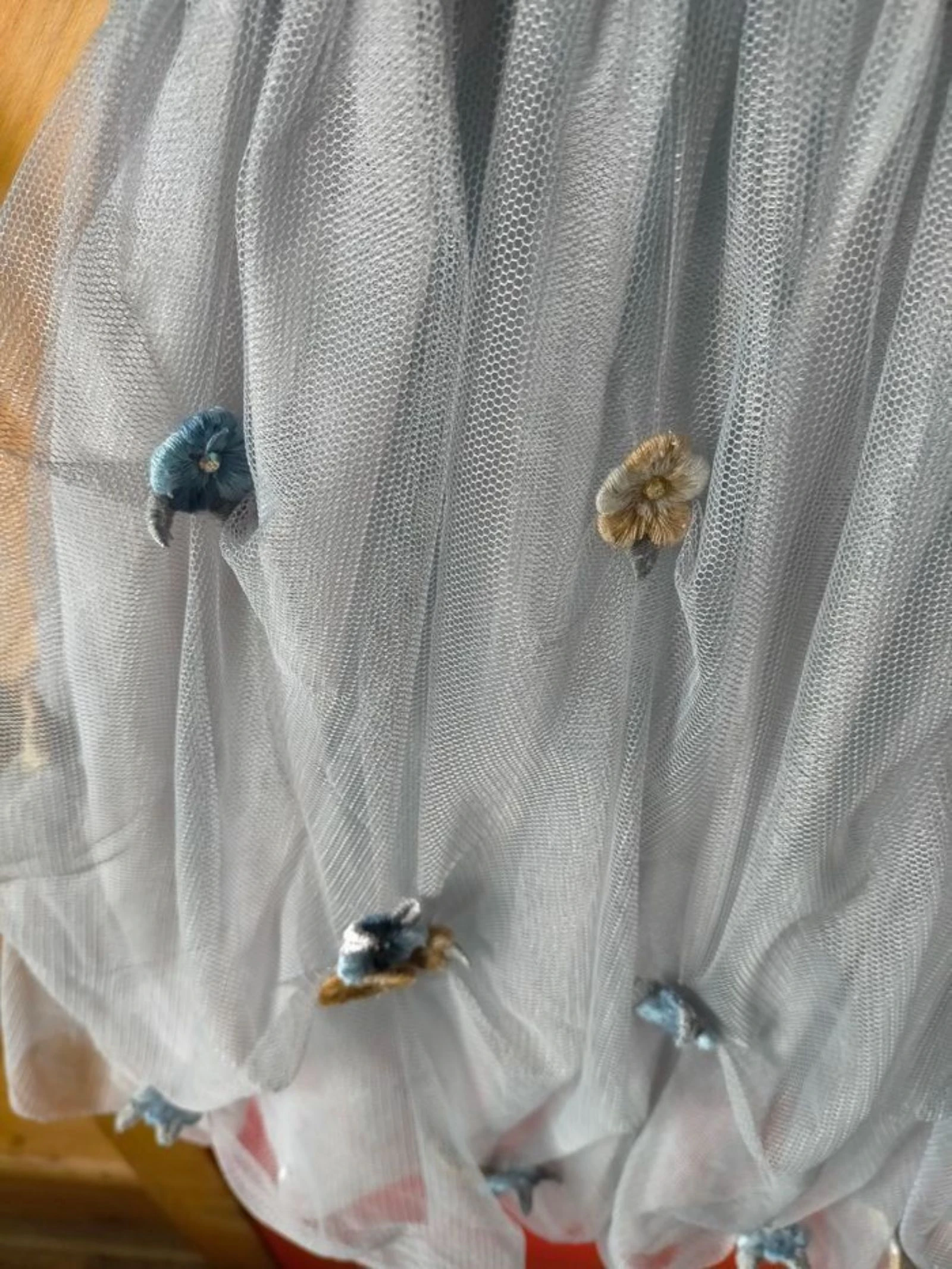 Muito bonito vestido Monnalisa 6 anos – photo 3